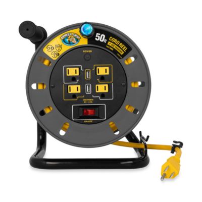 Image showing  PowerGrip, Extension Cord Reel, 50 ft.