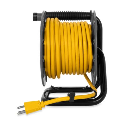 Image showing 7 th Camco PowerGrip, Extension Cord Reel, 50 ft.