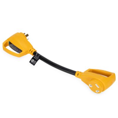 Camco PowerGrip-Dogbone 18 in. 30AM/30AF, Analyzer/Surge Protect