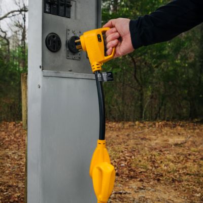 Image showing  PowerGrip-Dogbone 18 in. 30AM/30AF, Analyzer/Surge Protect