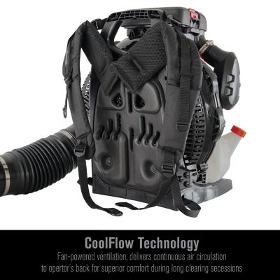Image showing 6 th PRORUN 79.8cc 1125 CFM Gas Backpack Leaf Blower