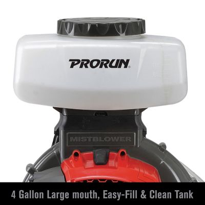 Image showing  75.6cc Gas-Powered 2-Cycle Backpack Mist Blower with 4-Gallon Tank