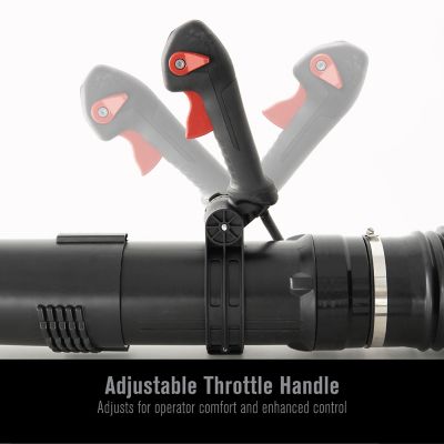 Image showing 9 th PRORUN 75.6cc Gas-Powered 2-Cycle Backpack Mist Blower with 4-Gallon Tank