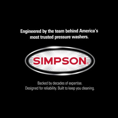Image showing 9 th SIMPSON Megashot 49-State 3400 PSI at 2.5 GPM CRX 210 with OEM Technologies Axial Cam Pump Cold Water Gas Pressure Washer