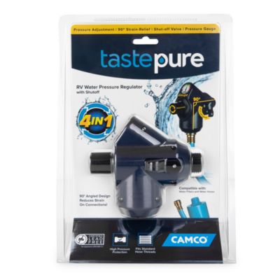 Image showing 9 th Camco Water Pressure Regulator with Shutoff Valve