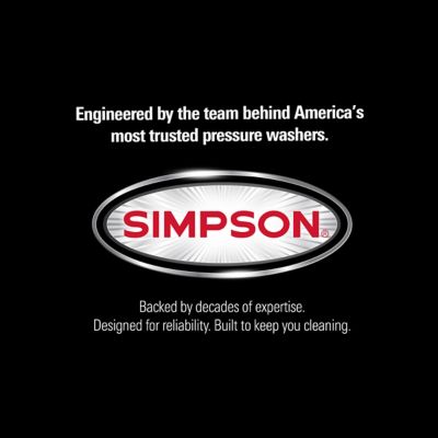 Image showing 9 th SIMPSON PowerShot 49-State 3700 PSI at 2.5 GPM CRX with AAA Triplex Pump Cold Water Gas Pressure Washer