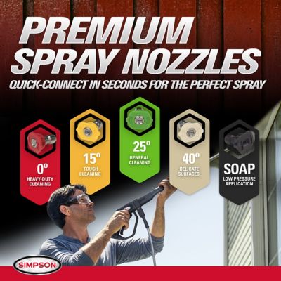 Image showing 5 th SIMPSON MegaShot 3100 PSI at 2.3 GPM Gas Pressure Washer, 61471