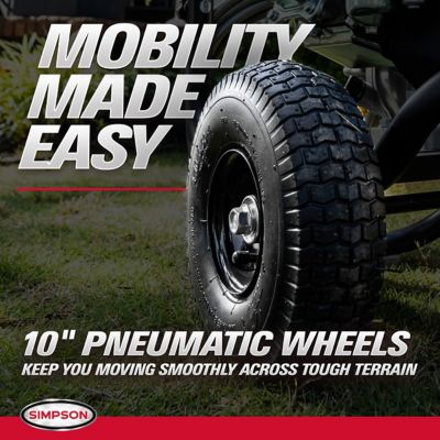 Image showing 6 th SIMPSON MegaShot 3100 PSI at 2.3 GPM Gas Pressure Washer, 61471