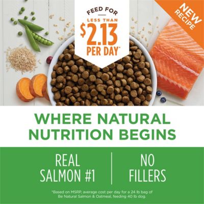 Image showing  Be Natural All Life Stages No Corn, Wheat, Or Soy, Salmon and Brown Rice Recipe Dry Dog Food