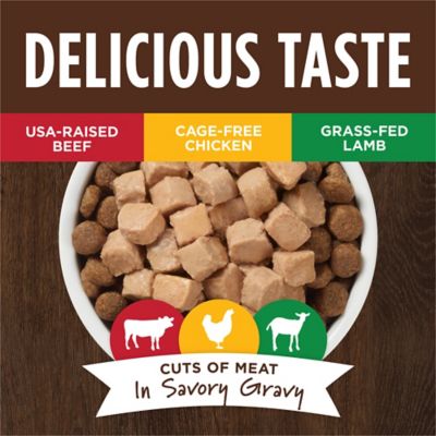 Image showing  Healthy Cravings Grain-Free Beef, Chicken, Lamb Dog Food Topper Variety Pack, 3 oz., 12 pk.