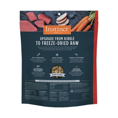 Image showing  Raw Meals Real Beef Recipe Grain-Free Adult Freeze-Dried Dog Food, 25 oz.