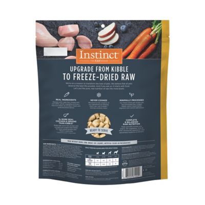 Image showing  Raw Meals Cage-Free Chicken Recipe Grain-Free Adult Freeze-Dried Dog Food, 25 oz.