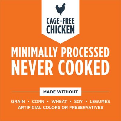 Image showing 6 th Instinct Raw Meals Cage-Free Chicken Recipe Grain-Free Adult Freeze-Dried Dog Food, 25 oz.