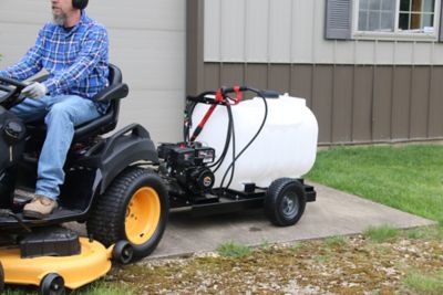 Image showing  60 gal. tow behind pressure washer