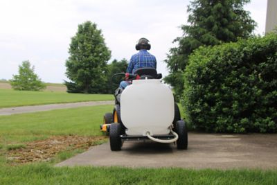 Image showing  60 gal. tow behind pressure washer