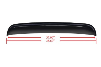 Image showing  Sunroof Deflector Dark Smoke fits -2025 Universal