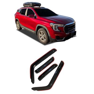 Image showing  Rain Guards In Channel Smoke fits 2017-2023 GMC Acadia