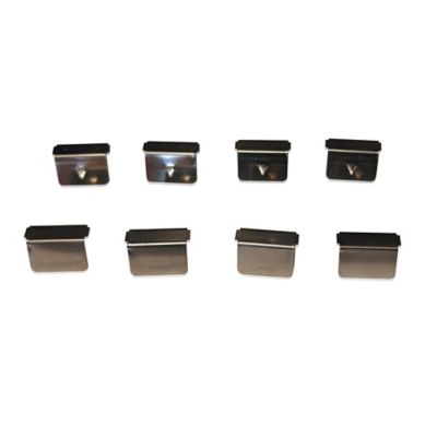 Image showing  Rain Guards In Channel Smoke Fits 2015-2024 Ford F-1502017-2024 Ford F-250/F-350/F-450/F-550 Super Duty