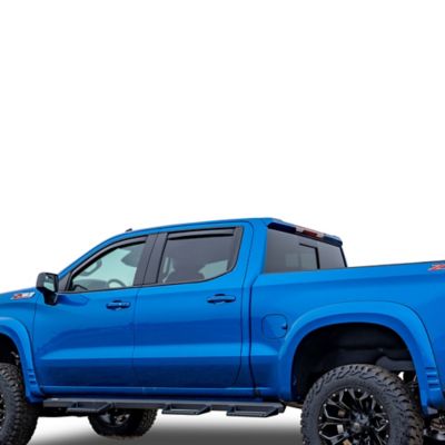 Image showing  Rain Guards In Channel Smoke fits 2009-2018 Dodge Ram 15002019-2024 Ram 1500 Classic