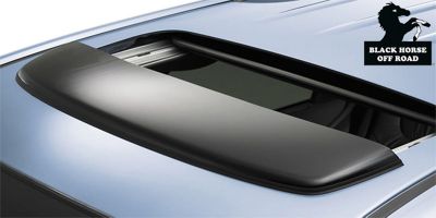 Image showing 1 th Black Horse Off Road Sunroof Deflector Dark Smoke fits -2025 Universal ( Fits Sedan model )