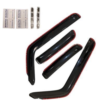 Image showing  Rain Guards In Channel Smoke fits 2020-2024 Kia Telluride