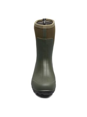 Image showing  Men's Classic Seamless Mid Dark Green Waterproof Boot