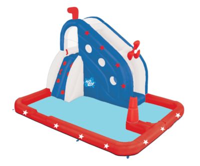 H2OGO! Inflatable Water Park, Red, White and Blue Stars
