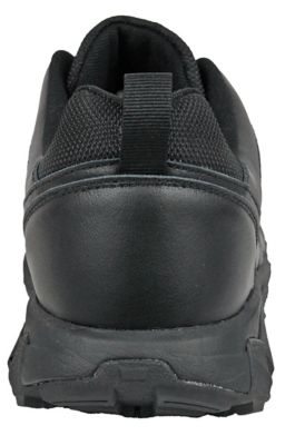 Image showing 5 th HOSS Boot Company Beta Men's Athletic Work Shoe, Black Soft Toe, Non Metallic, Slip Resistant, EH Safety
