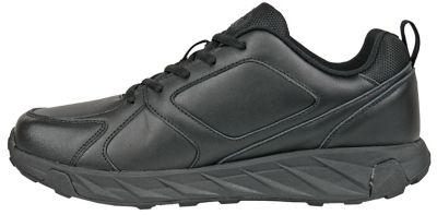 Image showing 6 th HOSS Boot Company Beta Men's Athletic Work Shoe, Black Soft Toe, Non Metallic, Slip Resistant, EH Safety