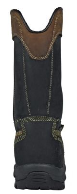 Image showing 5 th HOSS Boot Company Slag Men's Composite Toe Waterproof Pull-On Met Guard Work Boots EH Slip Resistant, 10.5 in.