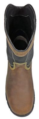 Image showing 2 th HOSS Boot Company Slag Men's Composite Toe Waterproof Pull-On Met Guard Work Boots EH Slip Resistant, 10.5 in.
