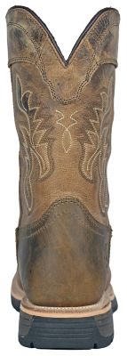 Image showing 5 th HOSS Boot Company Brisbee Men's Composite Toe Waterproof Distressed Western Pull-On Work Boots EH Slip Resistant, 11 in.