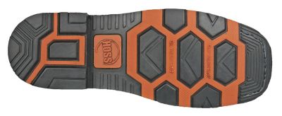 Image showing  Rushmore Men's Composite Toe Waterproof Western Pull-On Work Boots EH Slip Resistant, 11 in.