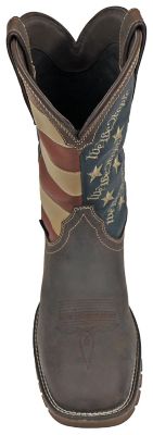 Image showing  We The People Men's Composite Toe Waterproof Western Work Boots EH Slip Resistant Pull-On, 11 in.