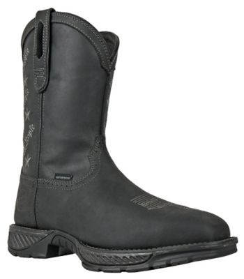 HOSS Boot Company We The People Men's Composite Toe Waterproof Western Pull-On Work Boots EH Slip Resistant, 11 in.