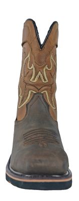 Image showing  Showdown Men's Composite Toe Waterproof Western Work Boots EH Slip Resistant, 11 in.