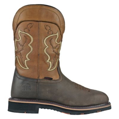 Image showing  Showdown Men's Composite Toe Waterproof Western Work Boots EH Slip Resistant, 11 in.