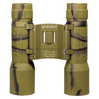 Image showing  16x32mm Lucid View Compact Binoculars, Camo