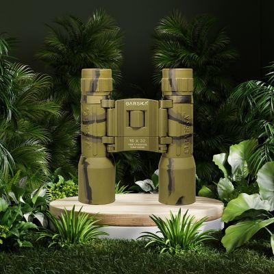 Image showing  16x32mm Lucid View Compact Binoculars, Camo