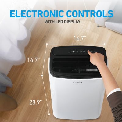 Image showing  8,150 BTU SACC/CEC Portable Air Conditioner, 550 sq. ft., 12,000 BTU ASHRAE 128, White