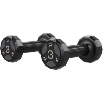Power Systems Urethane Cardio Dumbbell 5 lb. - Gray (Pair)