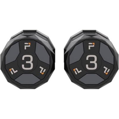 Image showing  Urethane Cardio Dumbbell 20 lb. - Gray (Pair)
