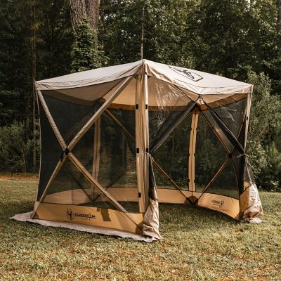 Image showing  G5 5-Sided Portable Gazebo, 4-Person & Table, Desert Sand