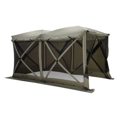 Image showing  Tandem Gazebo, 10-Person, Agave Green
