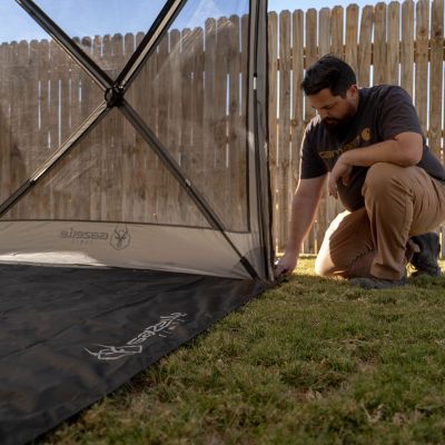 Image showing  Tandem 6-Sided Gazebo Footprint