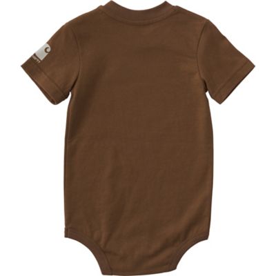Image showing  Infant Boys' Short Sleeve Tractor Bodysuit