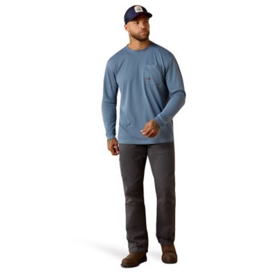 Image showing 3 th Ariat Men's Rebar Heat Fighter Staple Long Sleeve T-Shirt