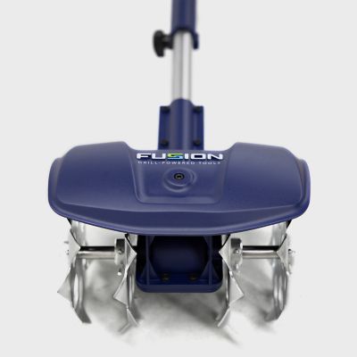 Image showing  Drill-Powered Cultivator, Compatible With Most Cordless Drills