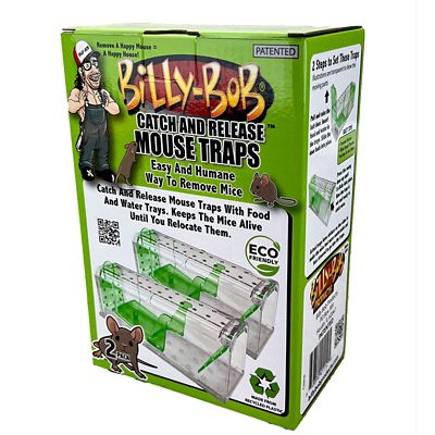 Billy Bob Catch and Release Mouse Trap, 2 pk.