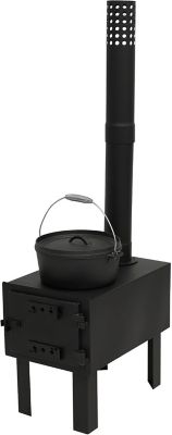 Image showing 8 th Vantana Outdoor Portable Wood Burning Stove
